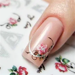 Klistermærker med blomster, selvklæbende og ultratynde, CM-048, GNB